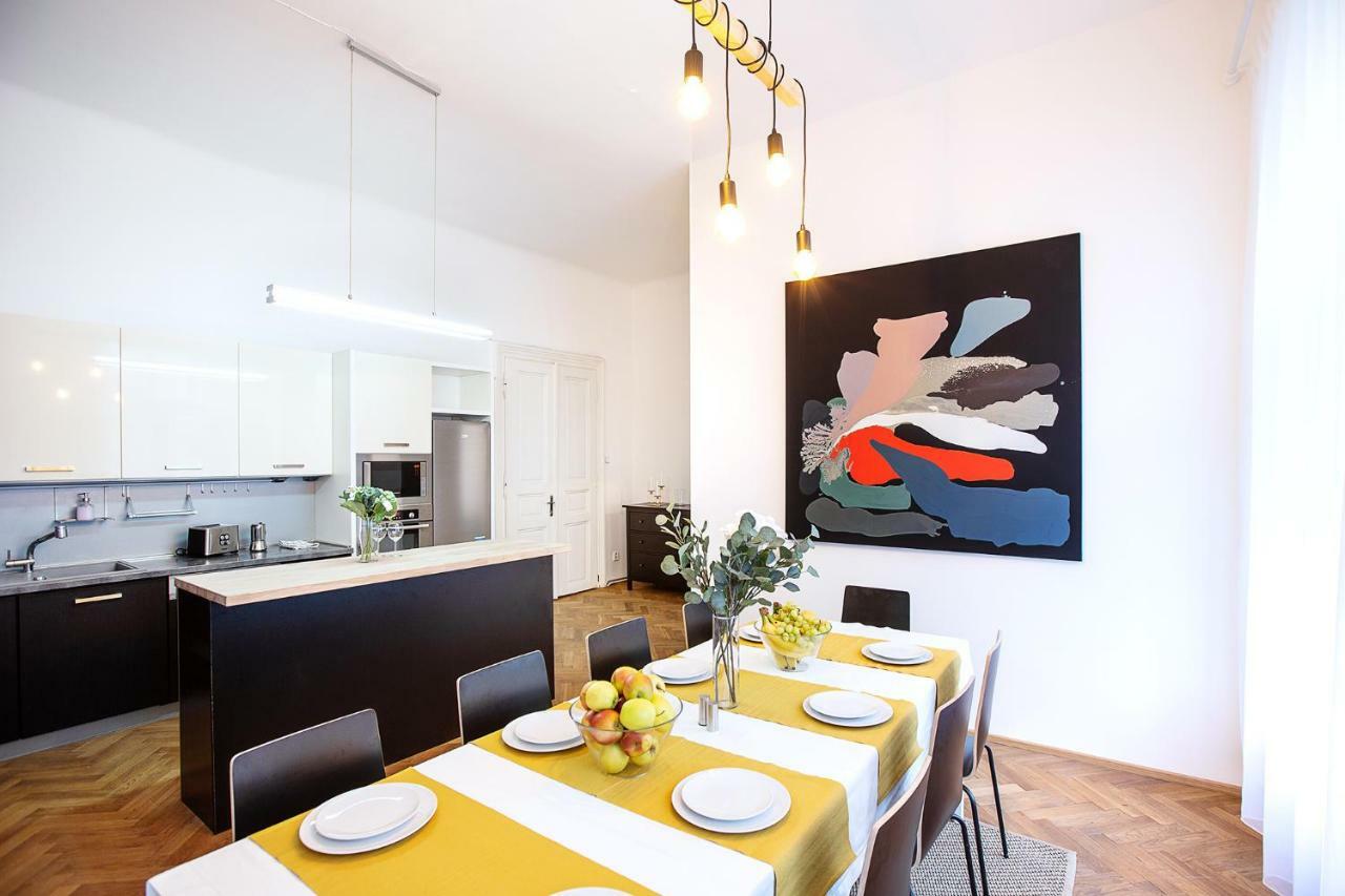 5Br 2Bath Family Apt 5Mins To Wenceslas Square Prag Exterior foto