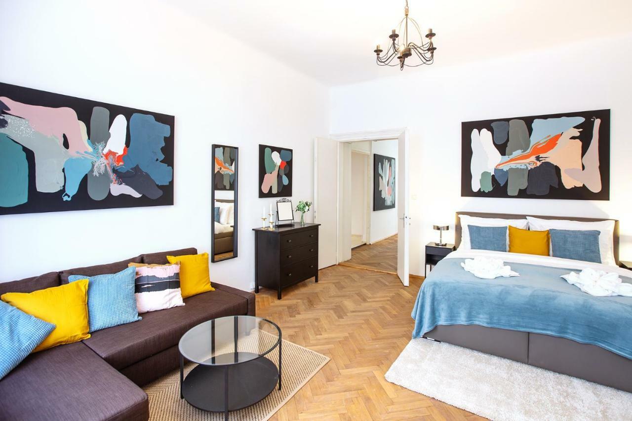 5Br 2Bath Family Apt 5Mins To Wenceslas Square Prag Exterior foto